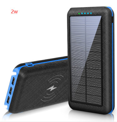 Chargeur Solaire Sans Fil Qi  Pour Power Bank