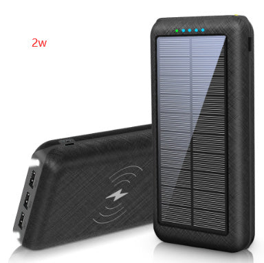 Chargeur Solaire Sans Fil Qi  Pour Power Bank