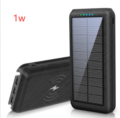 Chargeur Solaire Sans Fil Qi  Pour Power Bank